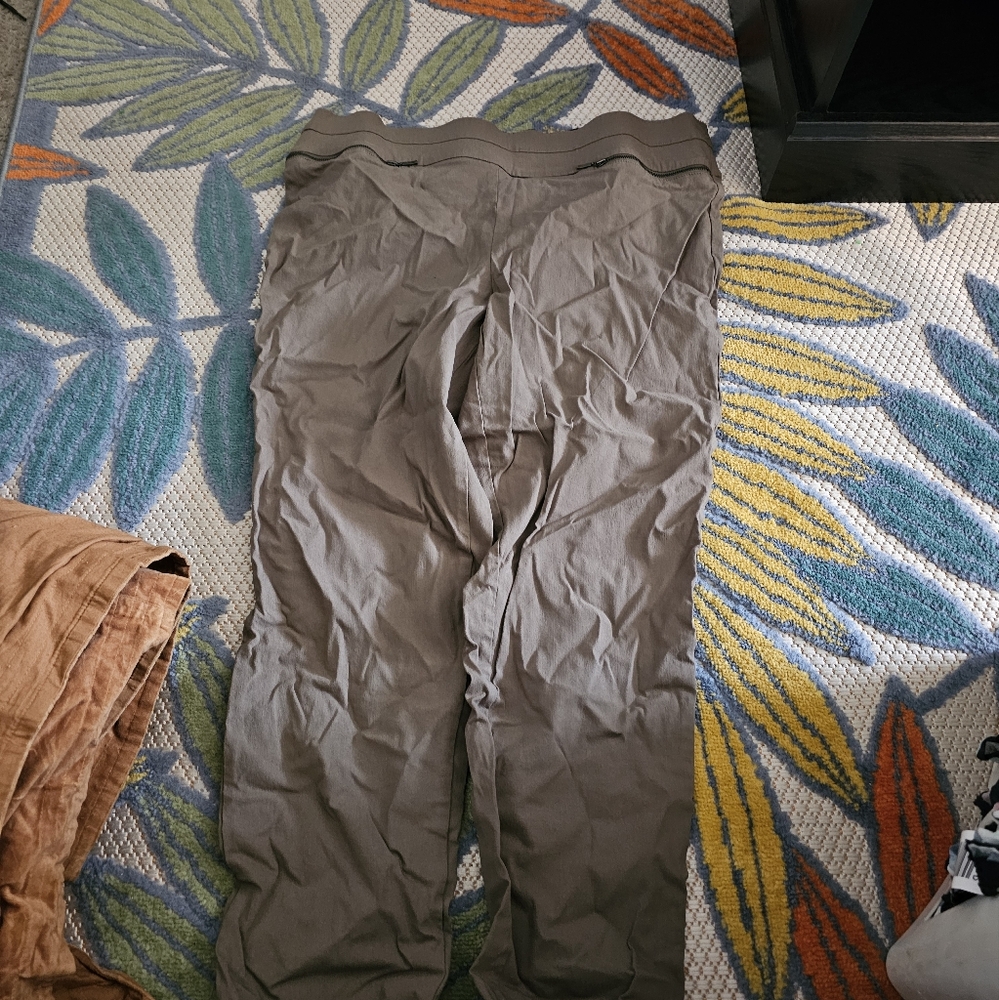 Olive green pants